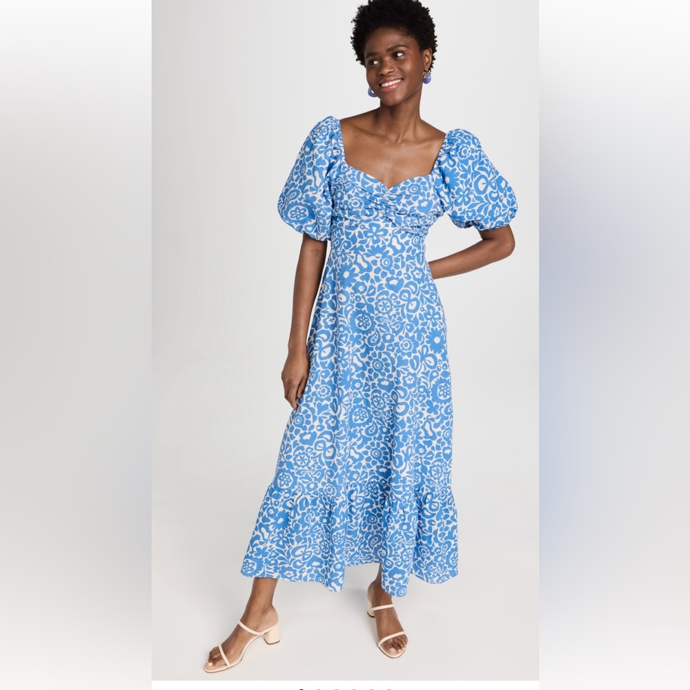 English Factory Floral Maxi Dress worn once